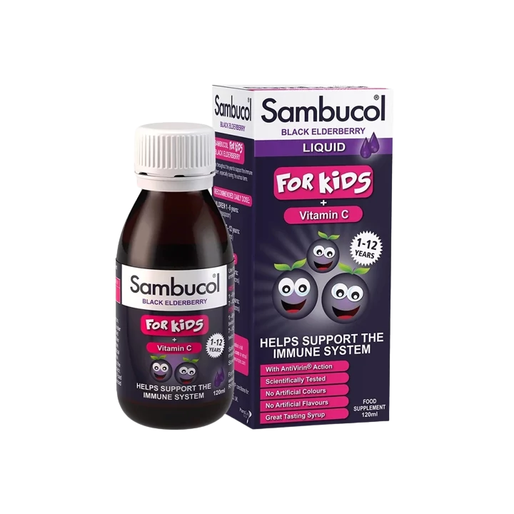Sambucol Fekete Bodzaszirup Gyermek 120ml