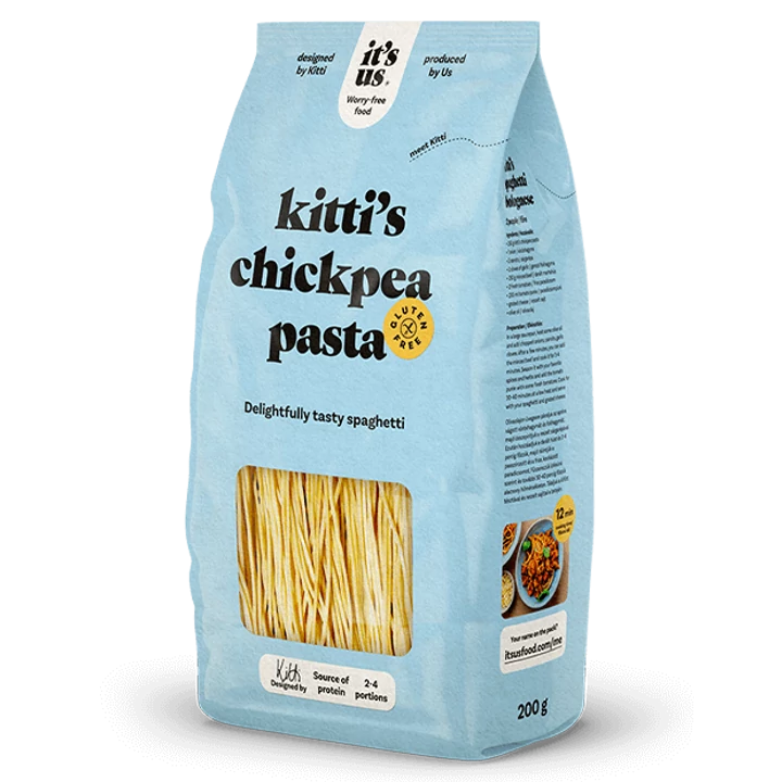 It's Us Kitti's Spagetti Tészta Csicseriborsós 200g