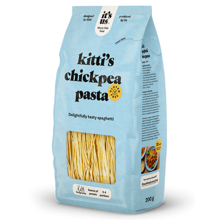 It's Us Kitti's Spagetti Tészta Csicseriborsós 200g