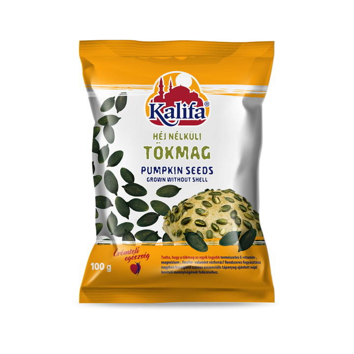 Kalifa Natúr Héjnélküli Tökmag 100g