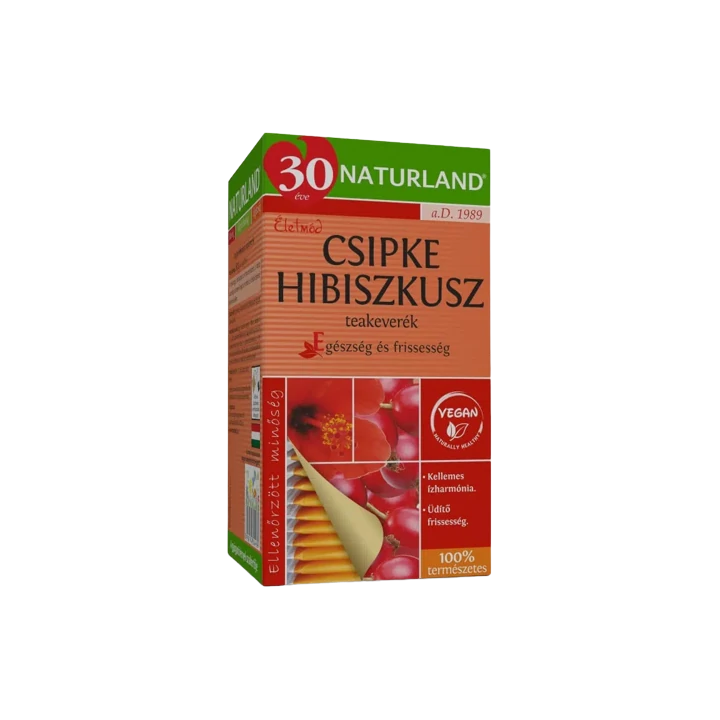 Naturland Csipkebogyó-Hibiszkusz Tea 20 Filter
