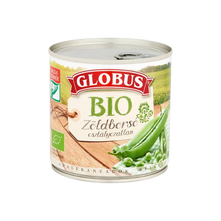 Globus Bio Zöldborsó 400g