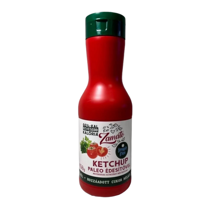 Zamato Cukormentes Ketchup 450g