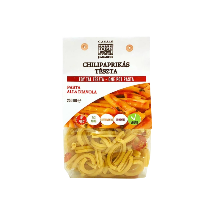 Casale Paradiso Chilipaprikás Tészta 250g