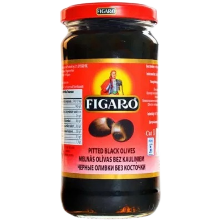 Figaro Fekete Olívabogyó Magozott 240g
