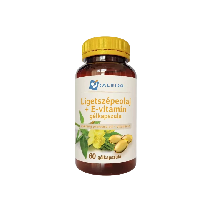 Caleido Ligetszépeolaj+E-vitamin Gélkapszula 60db