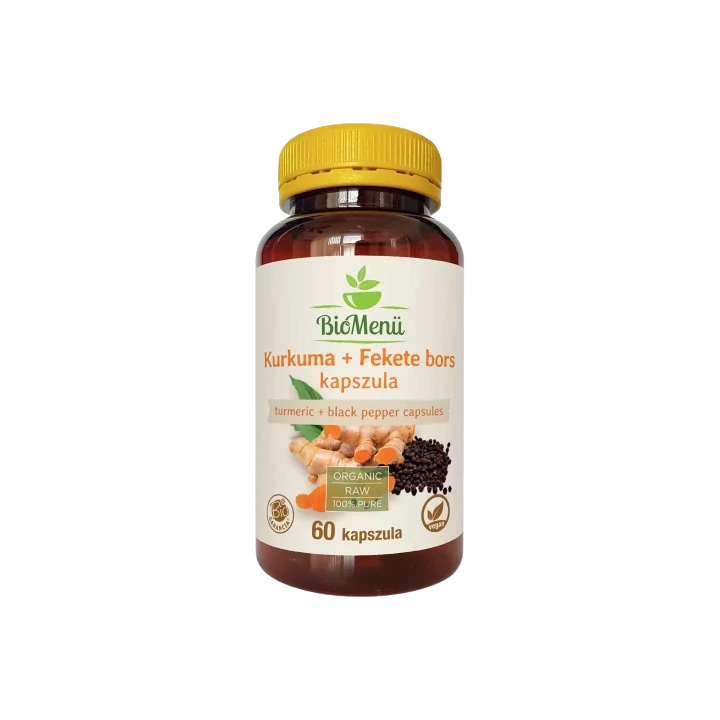 Biomenü Bio Kurkuma+Feketebors Kapszula 60db