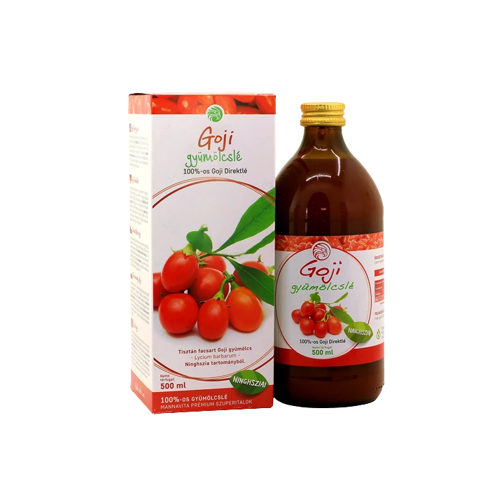Mannavita Goji Gyümölcslé 100% 500ml
