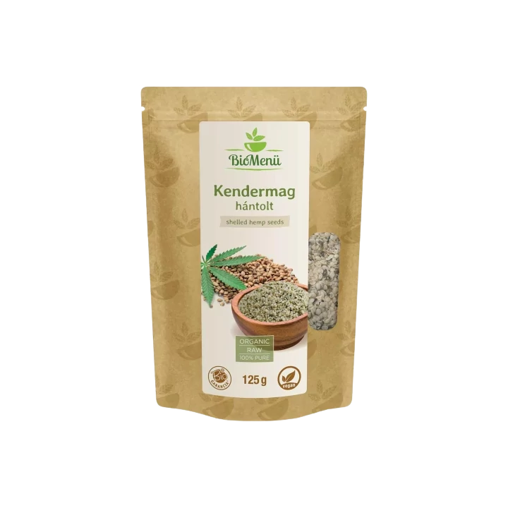 Biomenü Bio Hántolt Kendermag 125g