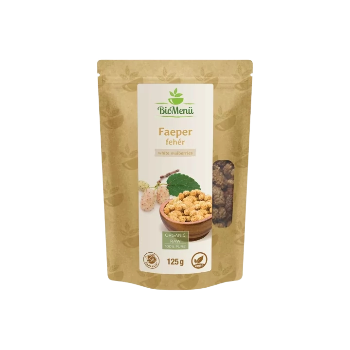 Biomenü Bio Faeper Fehér 125g
