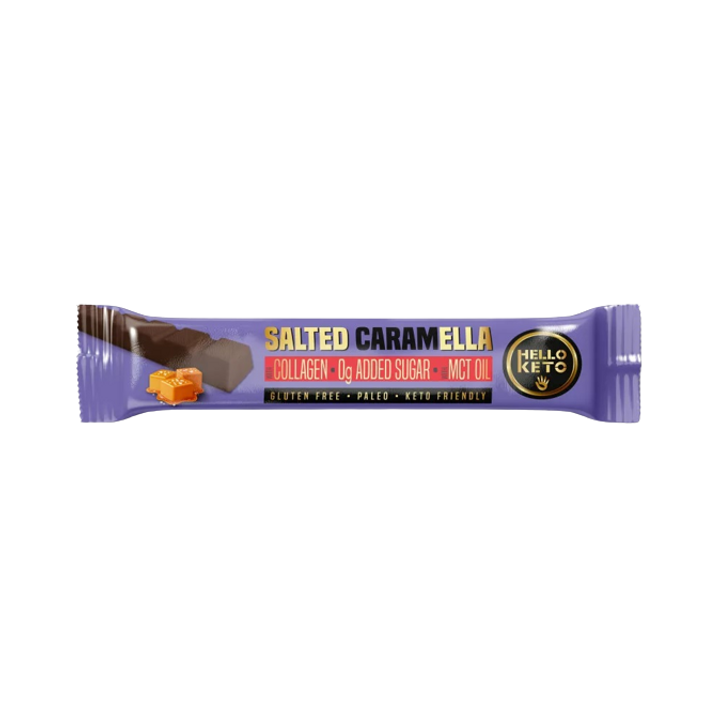 Hello Keto Kollagénszelet Sós-Karamell 40g