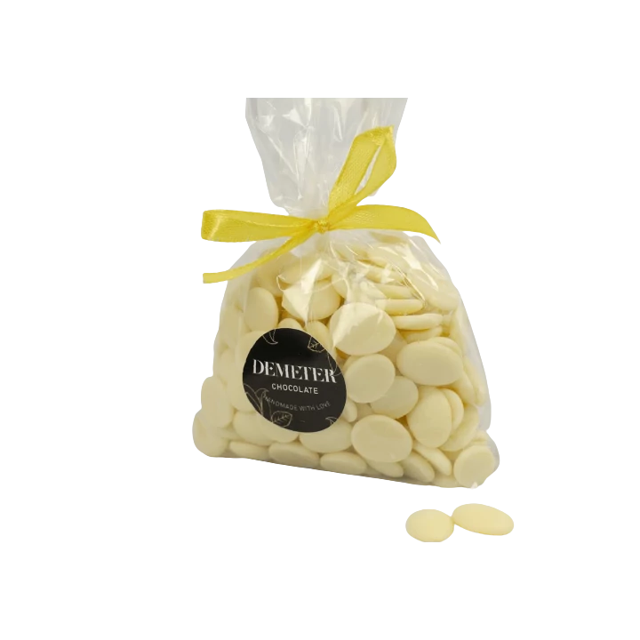 Demeter Chocolate Fehércsokoládé Pasztilla 100g