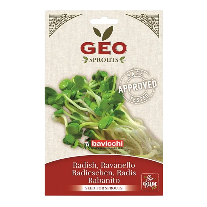Natur Tanya® Bavicchi Bio Fehér Retek Csíráztatáshoz 30g