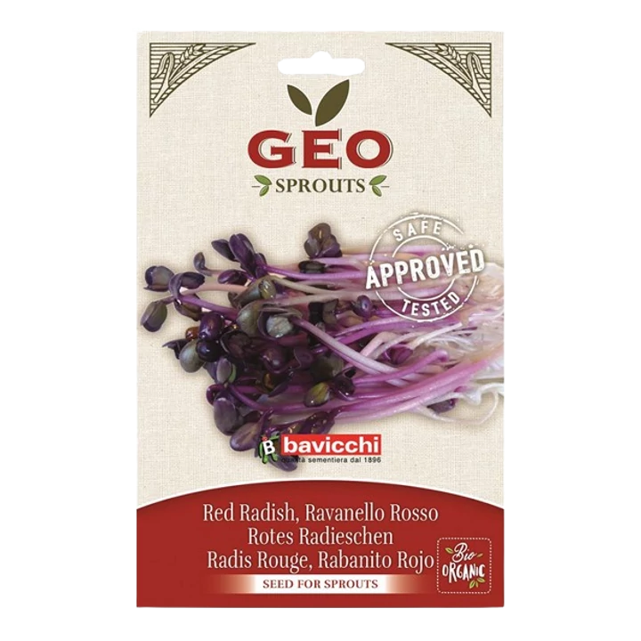 Natur Tanya® Bavicchi Bio Piros Retek Csíráztatáshoz 15g