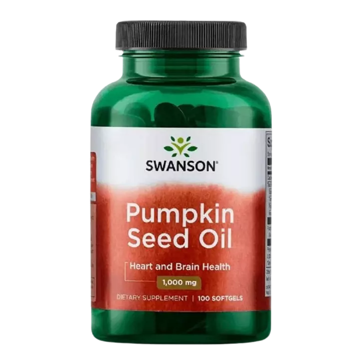 Swanson Pumpkin Seeds Oil (Tökmagolaj) 1000mg Kapszula 100db