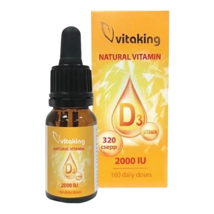 Vitaking D3-Vitamin Csepp 10ml