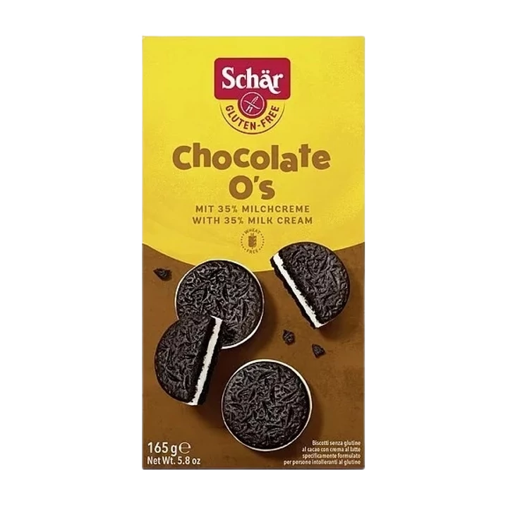 Schär Gluténmentes Keksz Disco Ciok Kakaós 165g